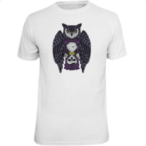 Camiseta Unissex Coruja do tempo