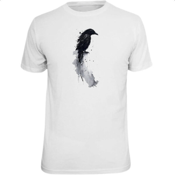 Camiseta Unissex Corvo lenda indigena