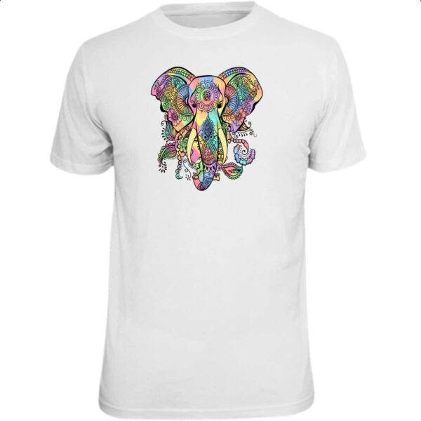 Camiseta Unissex Ahyuasca elefante hindu