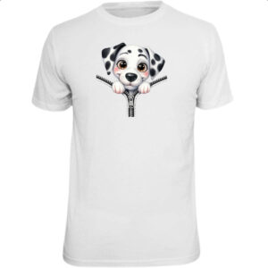 Camiseta Unissex Dalmata no Ziper