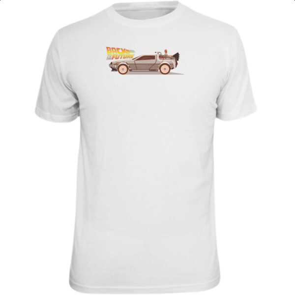 Camiseta Unissex De volta para o futuro DMC DeLorean