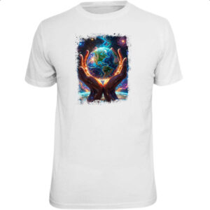 Camiseta Unissex Deus criando o universo