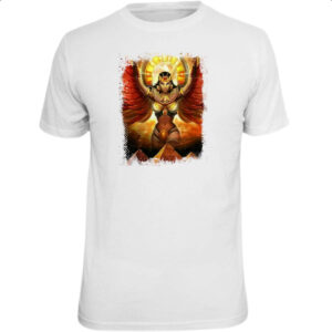 Camiseta Unissex Deusa Isis Sobre o Egito
