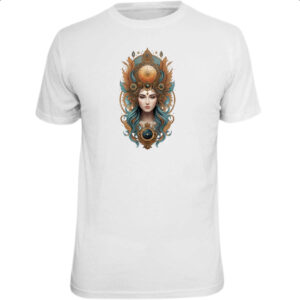 Camiseta Unissex Deusa asteca do tempo
