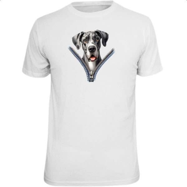 Camiseta Unissex Dog Alemao no Ziper