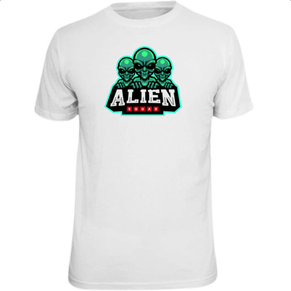 Camiseta Unissex Alien Squad
