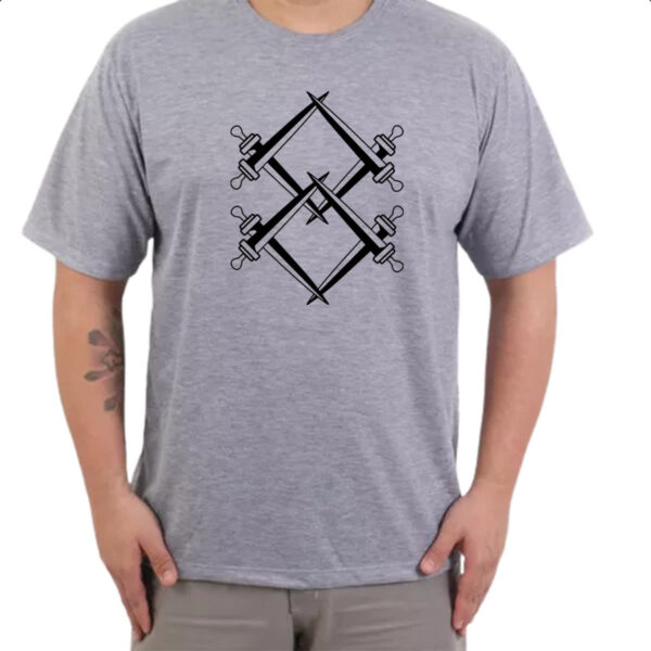 Camiseta Cinza Grimm Verrat Tatoo - Imagem 3