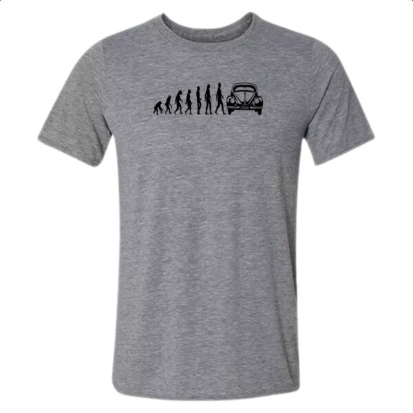 Camiseta Cinza Evolucao fusca