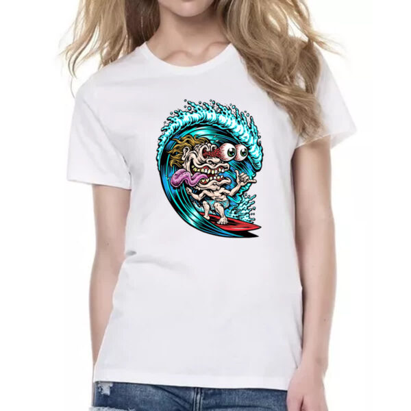 Camiseta Baby Look Surf Freak - Imagem 2