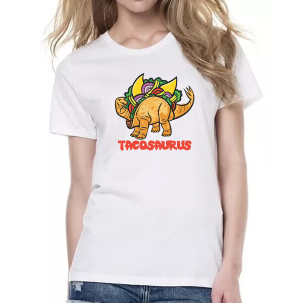 Camiseta Baby Look Tacosaurus - Imagem 2