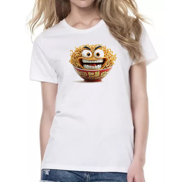 Camiseta Baby Look Lamen doido - Imagem 2