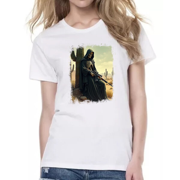 Camiseta Baby Look Morte Sniper - Imagem 2