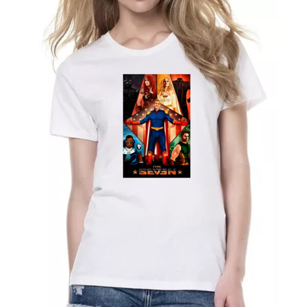Camiseta Baby Look The seven - Imagem 2