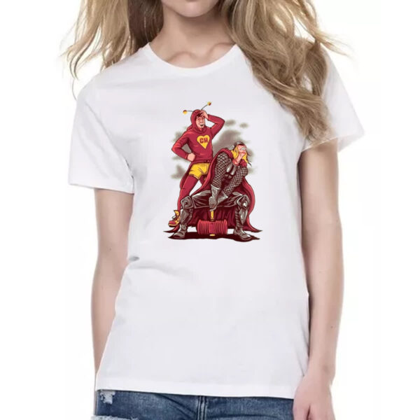 Camiseta Baby Look Thor nao e digno para a marreta bionica - Imagem 2