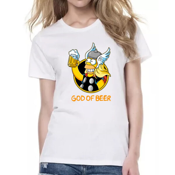 Camiseta Baby Look Thormmer - God of beer - Imagem 2