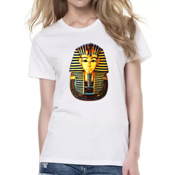 Camiseta Baby Look Tutancamon mascara - Imagem 2