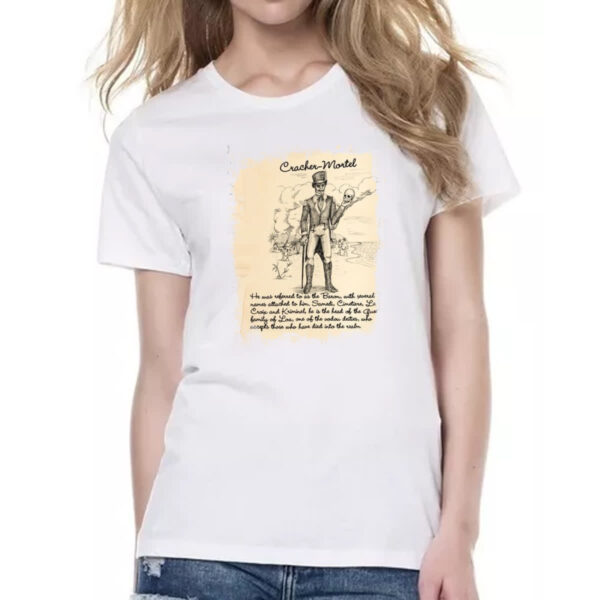 Camiseta Baby Look Grimm Livro Cracher Mortel - Imagem 2