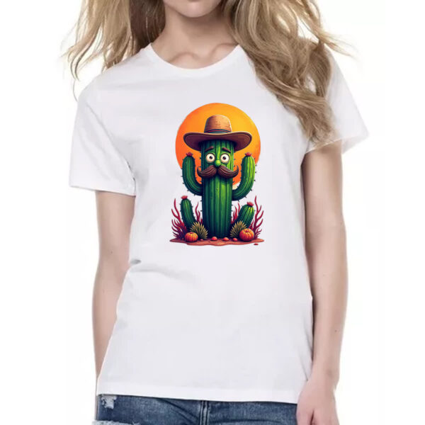 Camiseta Baby Look Cactus Muchachi - Imagem 2