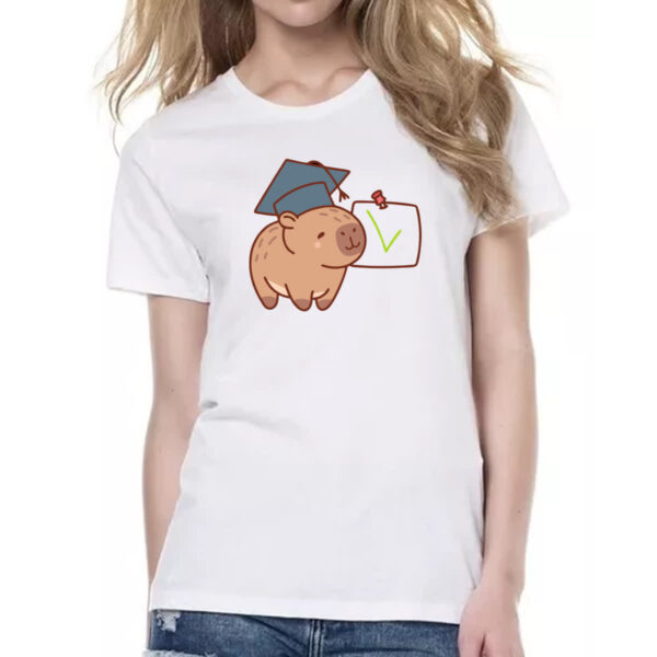 Camiseta Baby Look Capivara Formando - Imagem 2