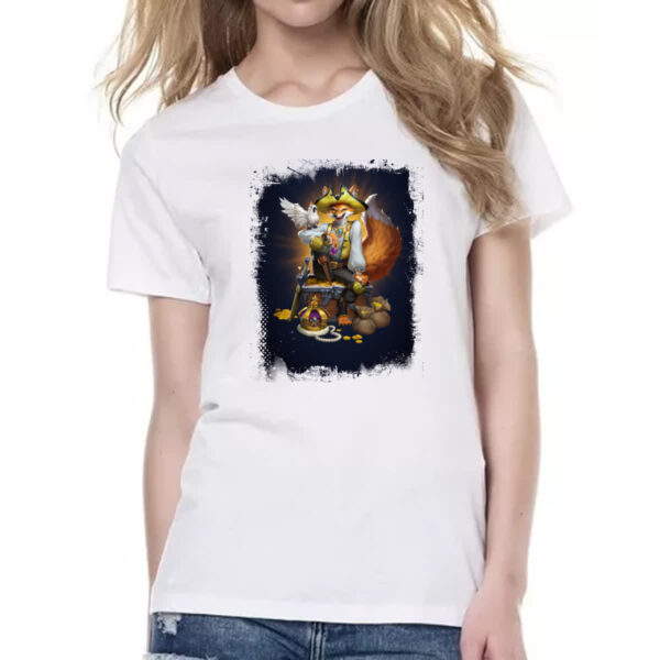 Camiseta Baby Look Empires and Puzzles heroi Silverpaw - Imagem 2