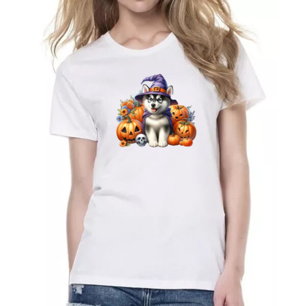 Camiseta Baby Look Husk Halloween - Imagem 2