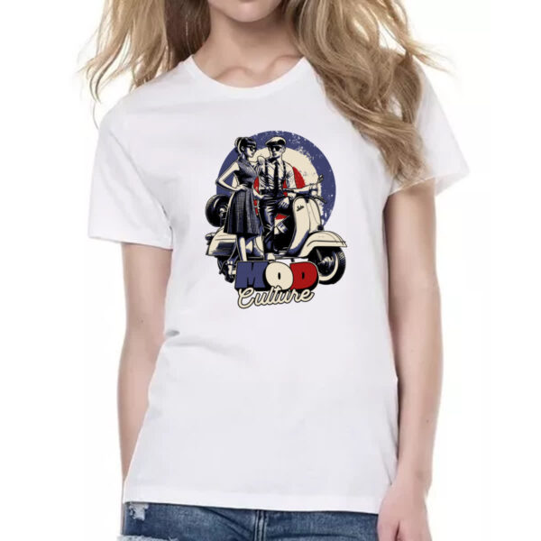 Camiseta Baby Look Mod Culture - Imagem 2