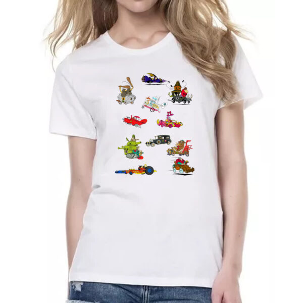 Camiseta Baby Look Nostalgia Corrida Maluca - Imagem 2