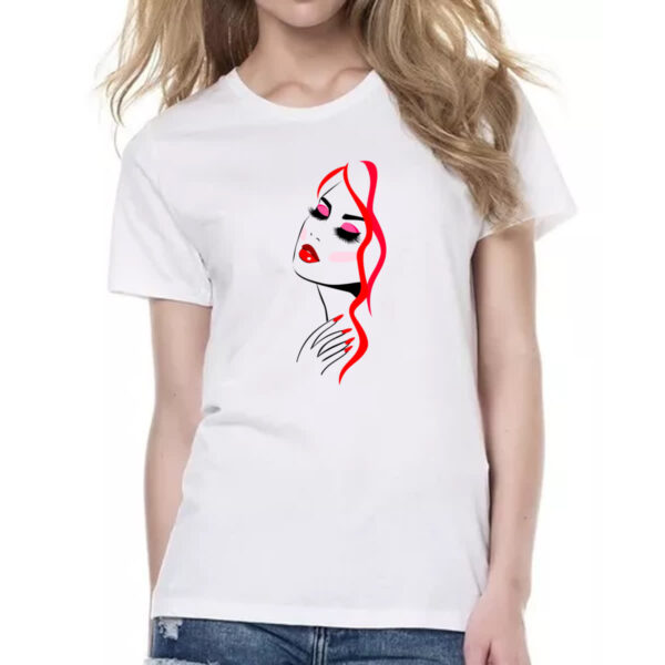 Camiseta Baby Look Beautiful Girl 4 - Imagem 2