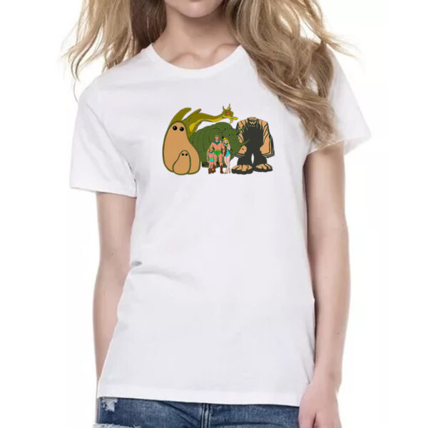 Camiseta Baby Look Nostalgia Os Herculoides Time - Imagem 2