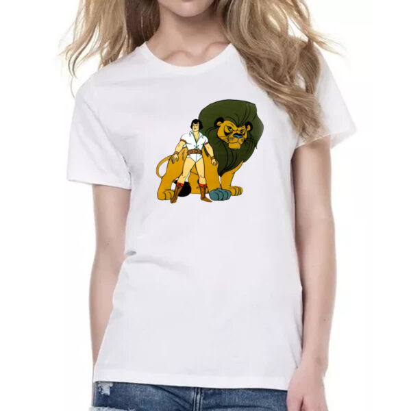 Camiseta Baby Look Nostalgia Sansao e Golias - Imagem 2