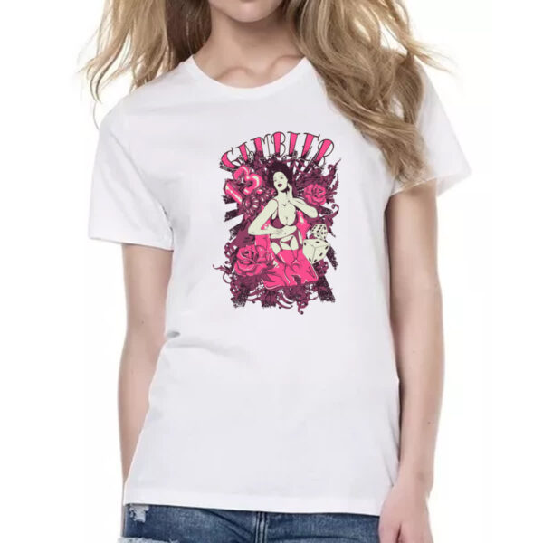 Camiseta Baby Look Gambler cassino - Imagem 2