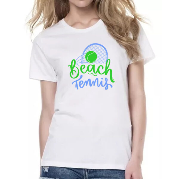 Camiseta Baby Look Beach tennis - Imagem 2