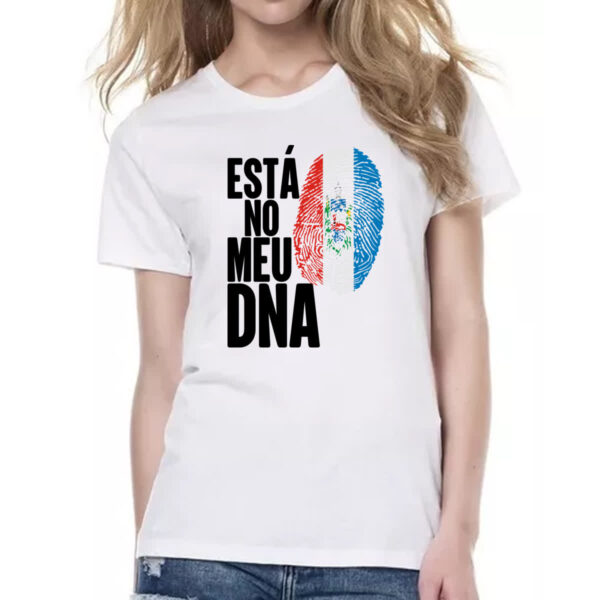 Camiseta Baby Look Esta no meu DNA Alagoas - Imagem 2