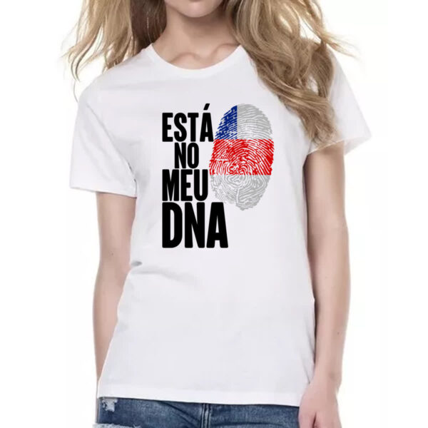 Camiseta Baby Look Esta no meu DNA Amazonas - Imagem 2