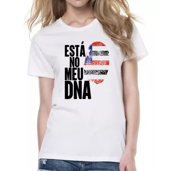 Camiseta Baby Look Esta no meu DNA Maranhao - Imagem 2