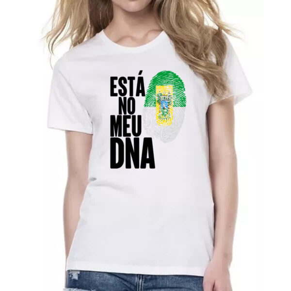 Camiseta Baby Look Esta no meu DNA Rio Grande do Norte - Imagem 2