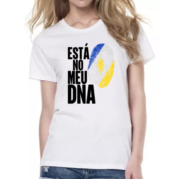Camiseta Baby Look Esta no meu DNA Tocantins - Imagem 2
