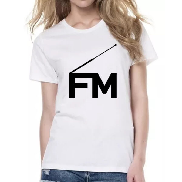 Camiseta Baby Look FM Frequencia Modulada - Imagem 2