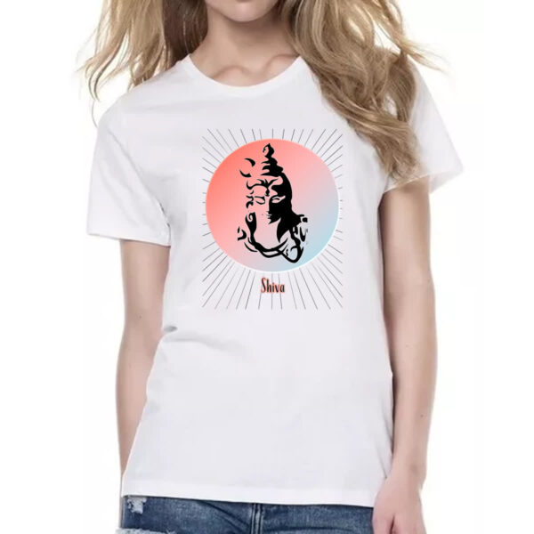 Camiseta Baby Look Shiva Indiano - Imagem 2
