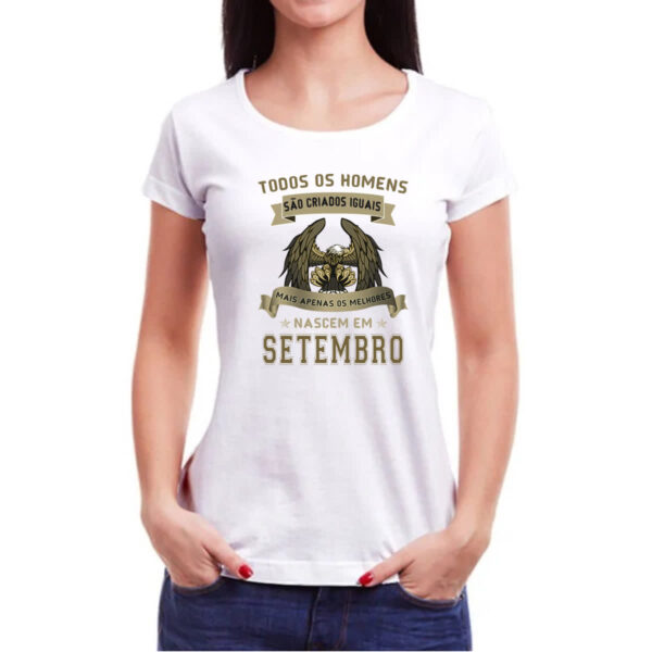 Camiseta Baby Look Homem Lenda Aguia Setembro - Imagem 3