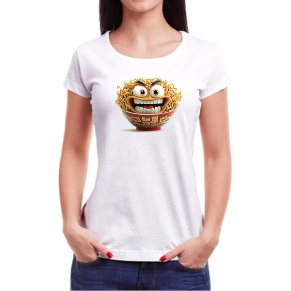Camiseta Baby Look Lamen doido - Imagem 3
