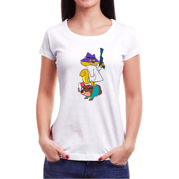 Camiseta Baby Look Nostalgia Esquilo Secreto - Imagem 3