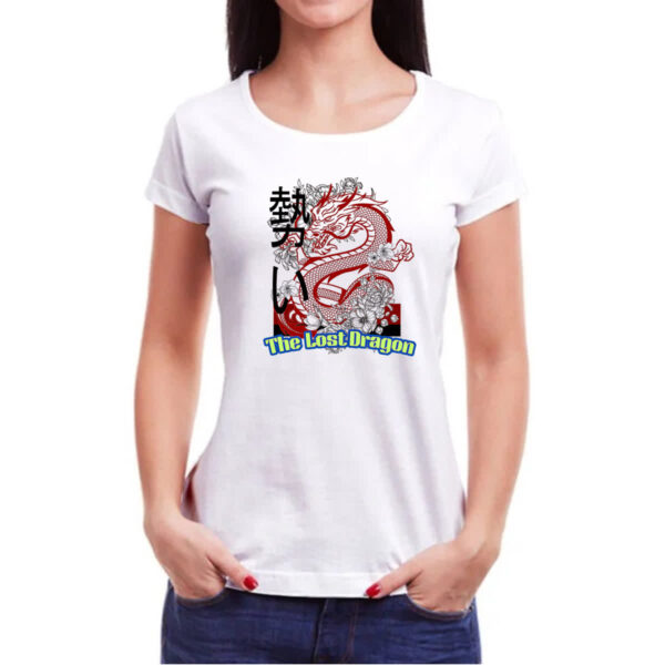 Camiseta Baby Look The Lost Dragon - Imagem 3