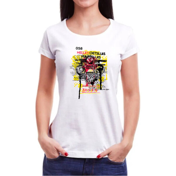 Camiseta Baby Look 058 Hellev Oetsluis - Imagem 3