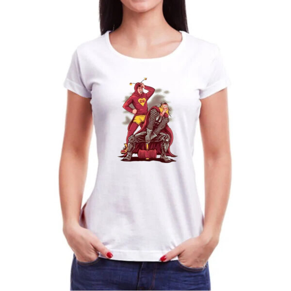 Camiseta Baby Look Thor nao e digno para a marreta bionica - Imagem 3