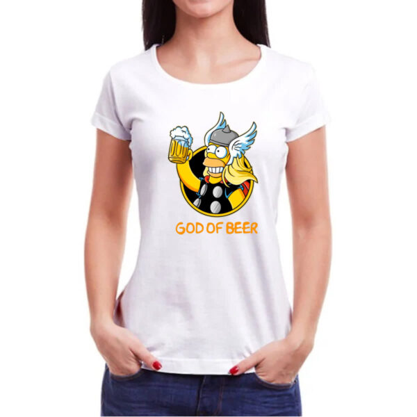 Camiseta Baby Look Thormmer - God of beer - Imagem 3