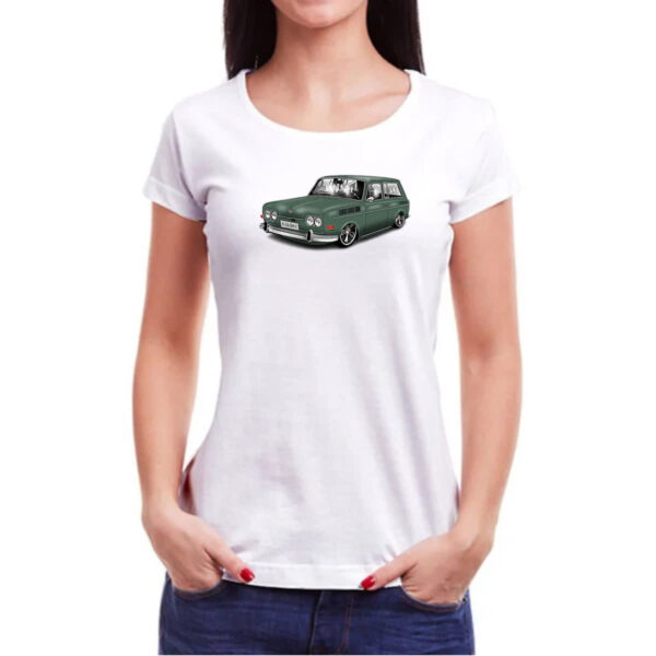 Camiseta Baby Look Variant verde - Imagem 3