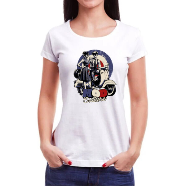 Camiseta Baby Look Mod Culture - Imagem 3