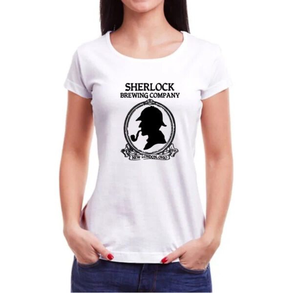 Camiseta Baby Look Sherlock Brewing Company - Imagem 3