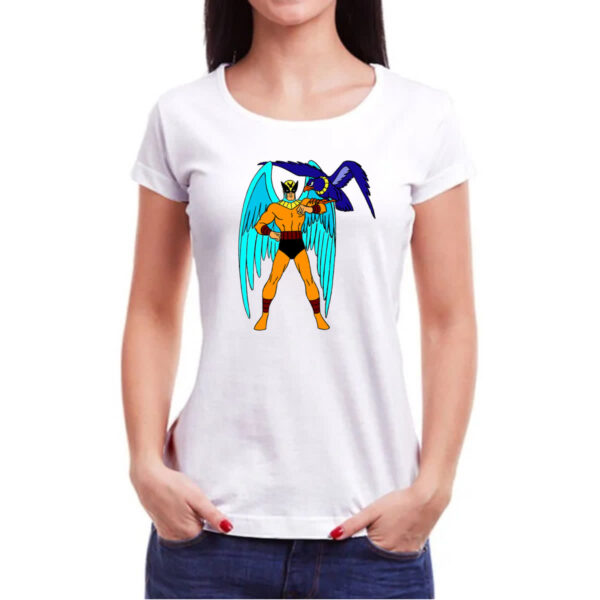 Camiseta Baby Look Nostalgia Homem Passaro - Imagem 3